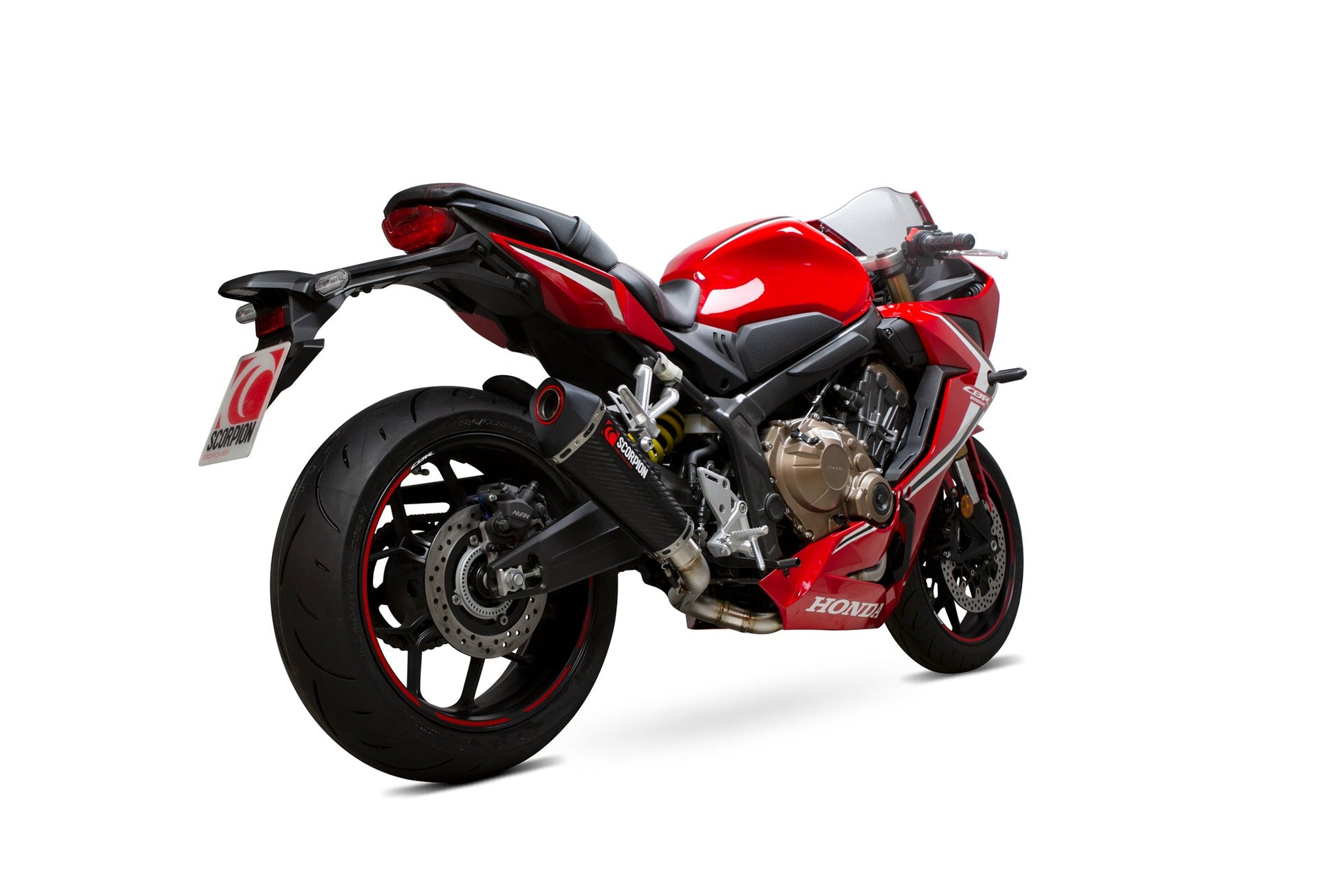 Scorpion RHA190SYSCEO Honda CBR650 R Serket Taper Full System - Carbon Fibre Sleeve | ML Performance US US