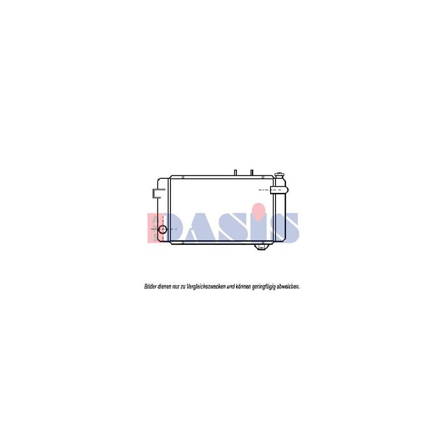 AKS Dasis 180420N Engine Radiator for Renault 5