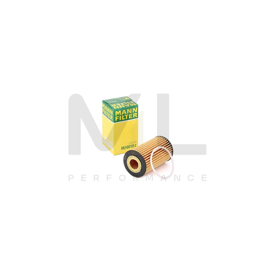 MANN-FILTER HU 6018 z Oil Filter with seal, Filter Insert