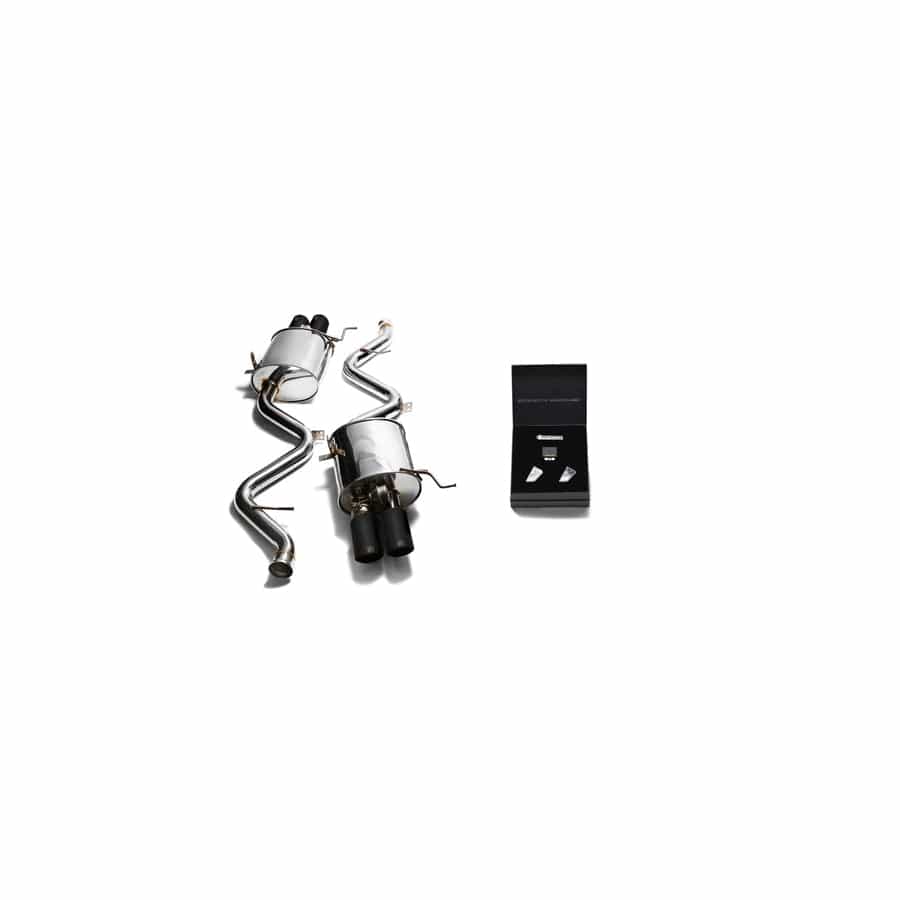 Armytrix BME9M-QS11M Valvetronic Exhaust System BMW M3 E9x 2008-2013 with Quad Matte Black 3.5"