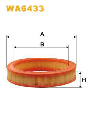 WIX Filters WA6433 Air Filter