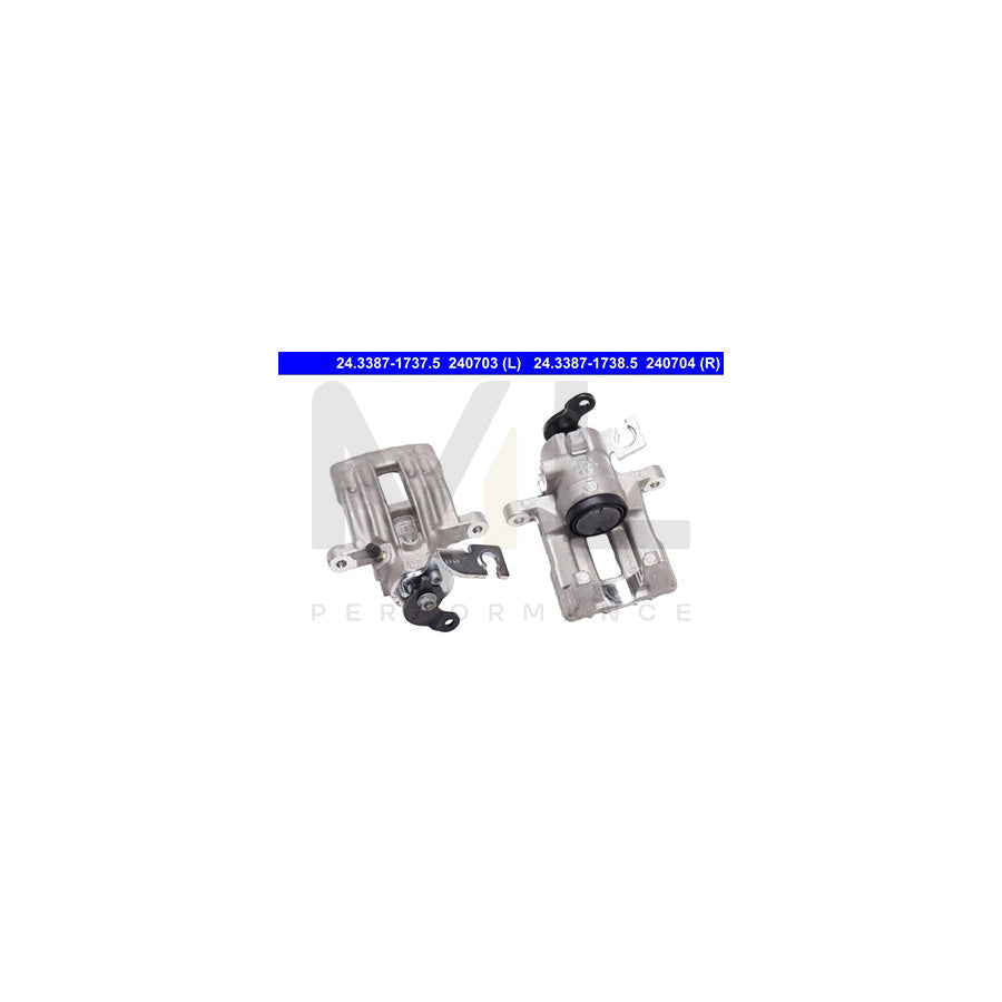 ATE 24.3387-1738.5 Brake Caliper for TOYOTA COROLLA without holder