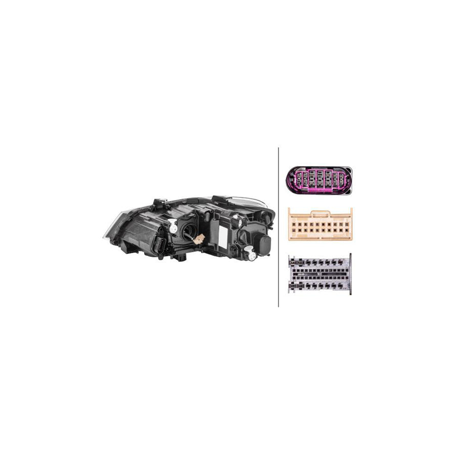 Hella 1EA 012 034-421 Headlight For VW Polo V Hatchback (6R1, 6C1)