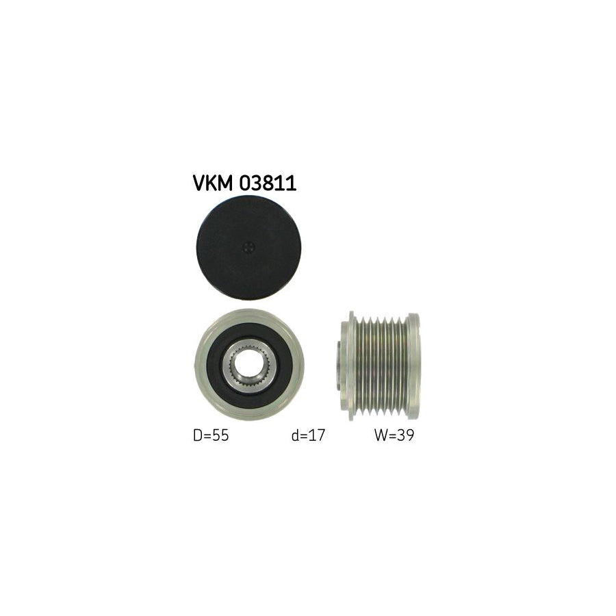 Skf Vkm 03811 Alternator Freewheel Clutch | ML Performance US Car Parts