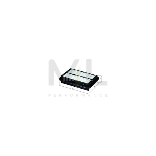 MAHLE ORIGINAL LX 2863 Air Filter for SUZUKI LIANA Filter Insert | ML Performance Car Parts