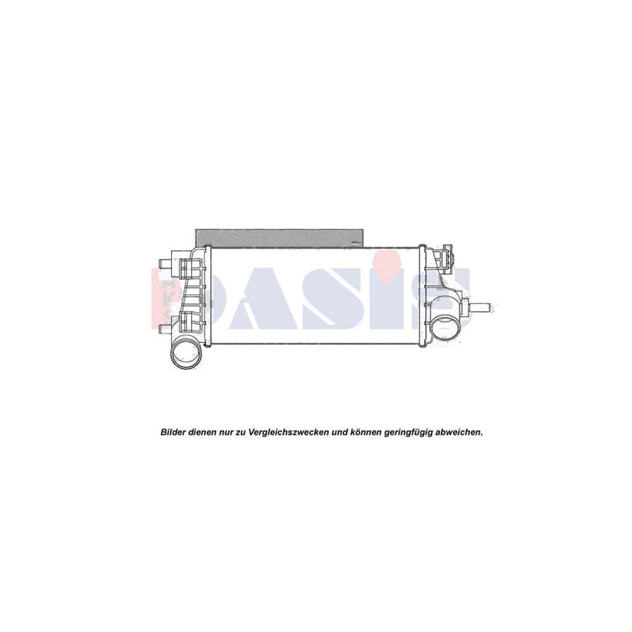 AKS Dasis 100084N Engine Radiator for Honda Cr-V III (Re)
