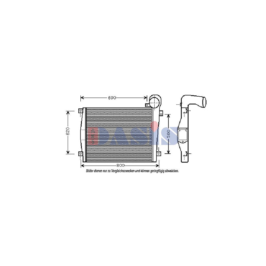 AKS Dasis 137110N Intercooler