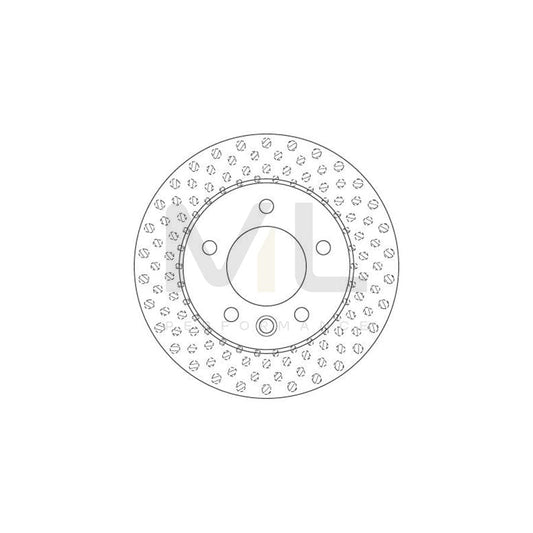 TRW DF6194S Brake Disc suitable for MERCEDES-BENZ SPRINTER Vented, Painted | ML Performance Car Parts