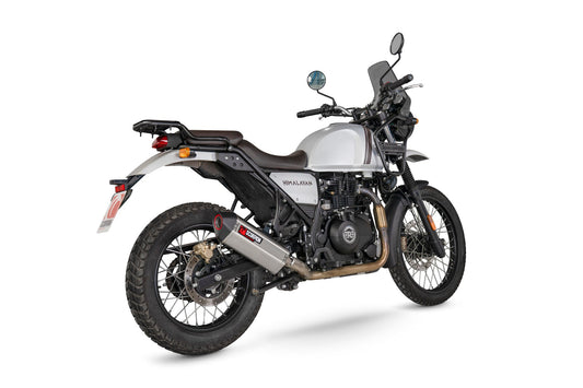 Scorpion RRE103SEO Royal Enfield Himalayan Serket Slip-On - Brushed Stainless Steel Sleeve | ML Performance US US