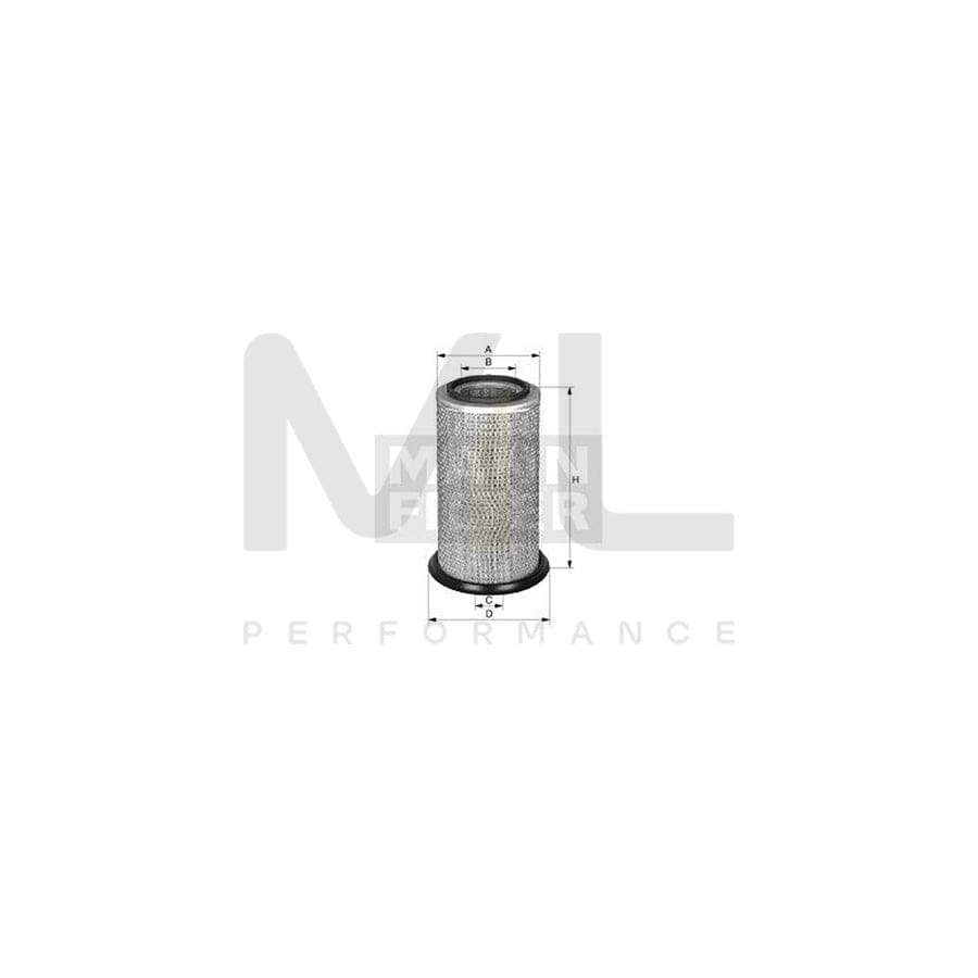MANN-FILTER C 19 280 Air Filter Filter Insert