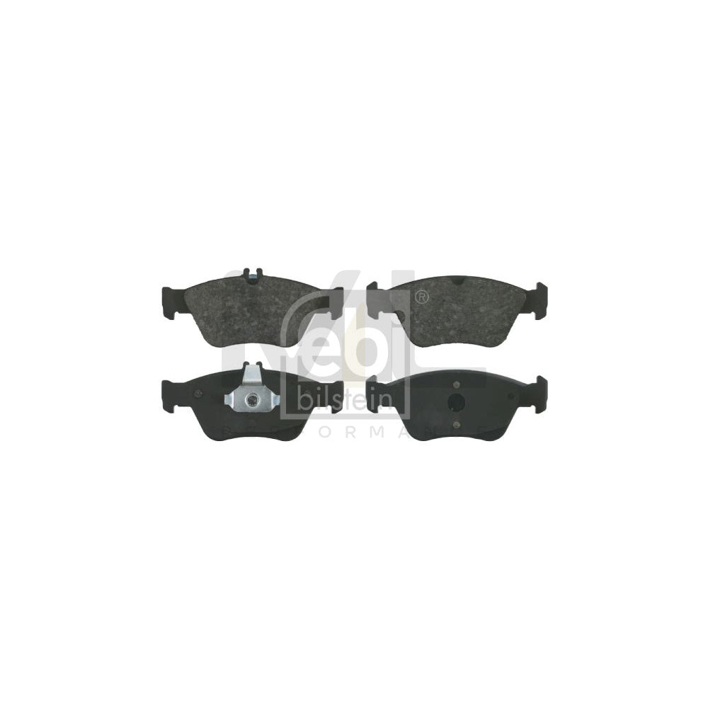 Febi Bilstein 16027 Brake Pad Set Front Axle, Prepared For Wear Indicator