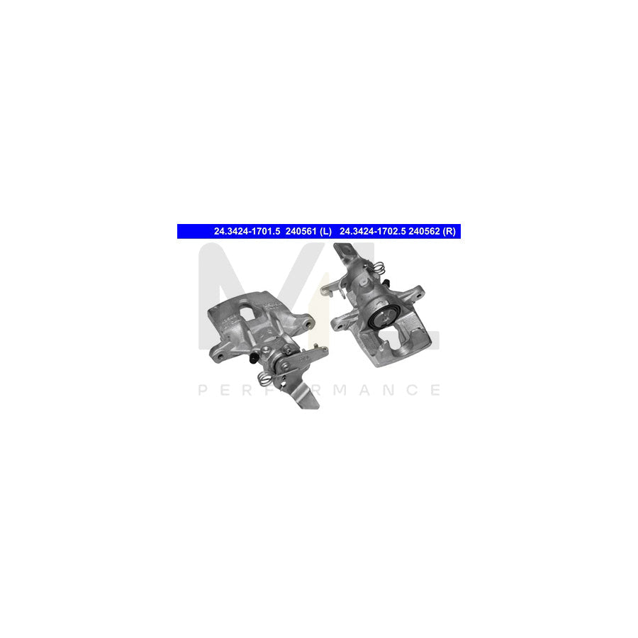 ATE 24.3424-1702.5 Brake Caliper without holder