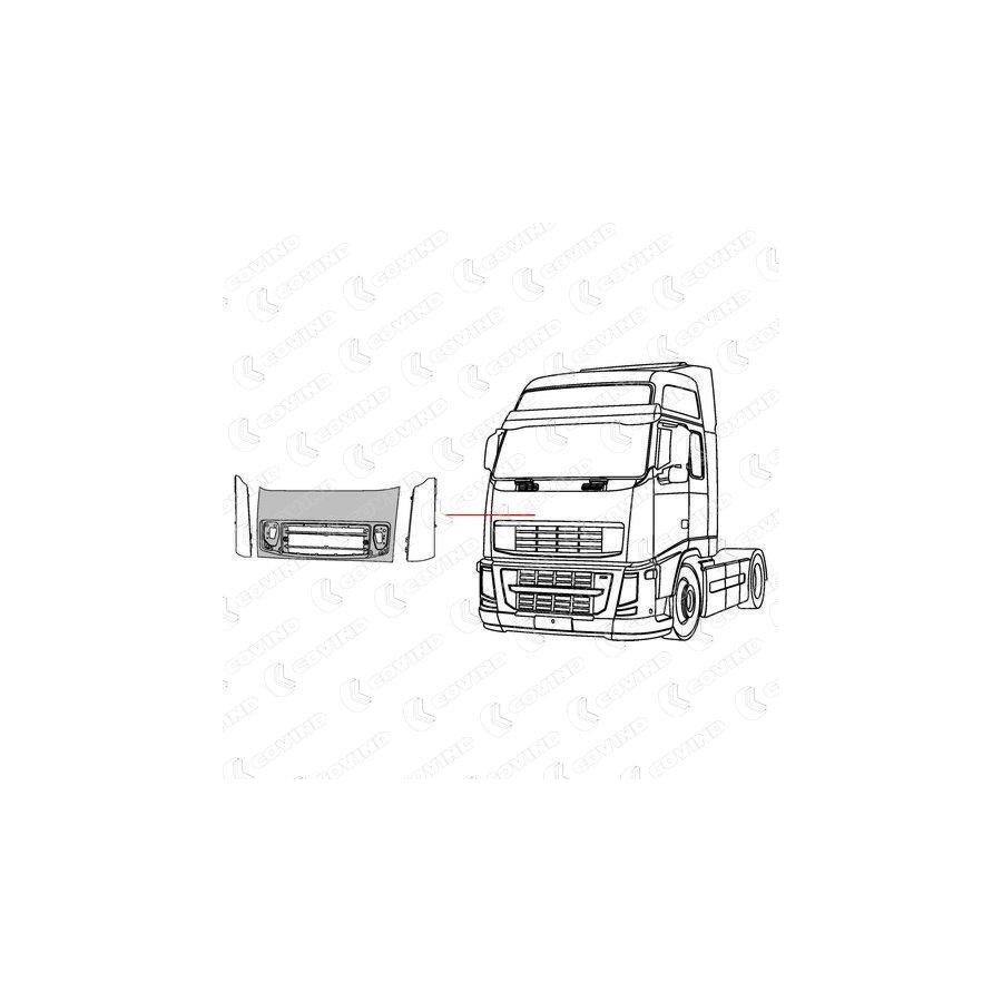 Covind 3Fh/140 Radiator Grille