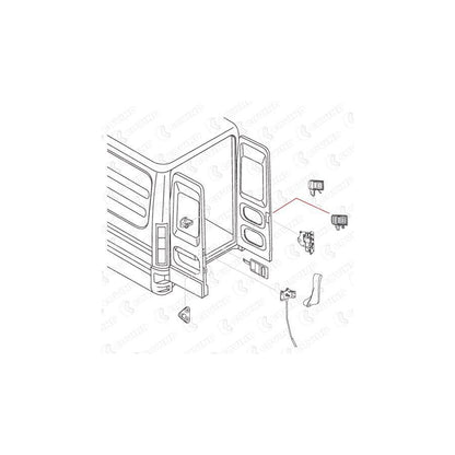 Covind C39/179 Door Handle for Iveco Daily