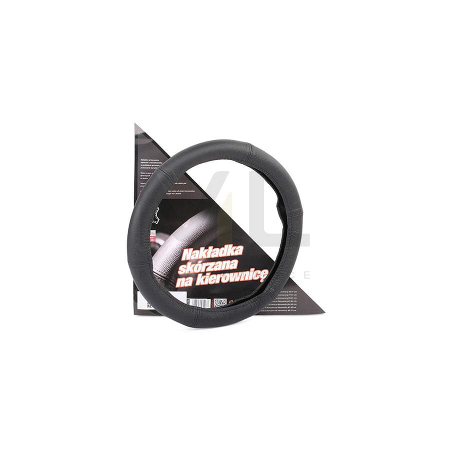 MAMMOOTH CP10060 Steering wheel cover Black, Ø: 35-37cm, Leather
