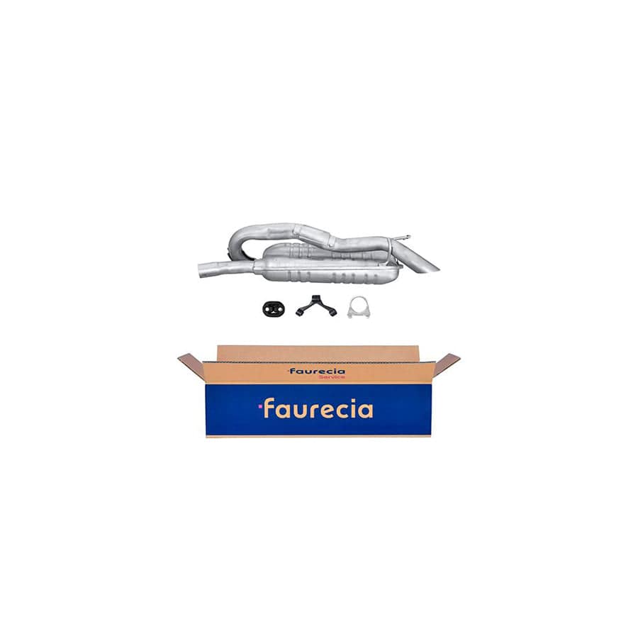 Hella 8LD 366 028-931 Rear Silencer For Fiat Brava