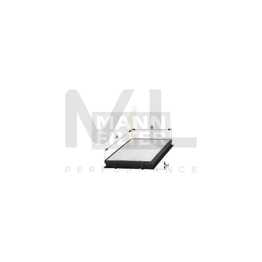 MANN-FILTER CU 6088 Pollen filter Particulate Filter