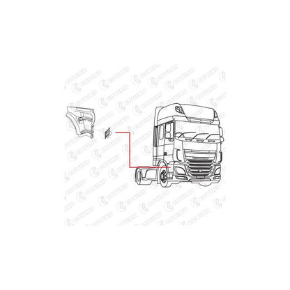 Covind Xf6/250 Panelling, Mudguard