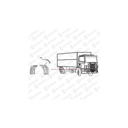 Covind 144/202 Wheel Arch Liner