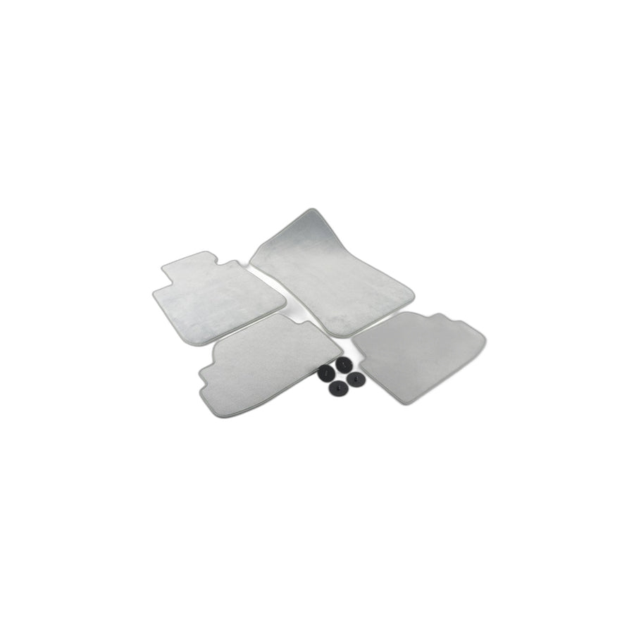 Genuine BMW 51477316484 E82 Set Of Floor Mats Velours ALASKAGRAU (Inc. M Coupé, 128i & 135i) | ML Performance US Car Parts