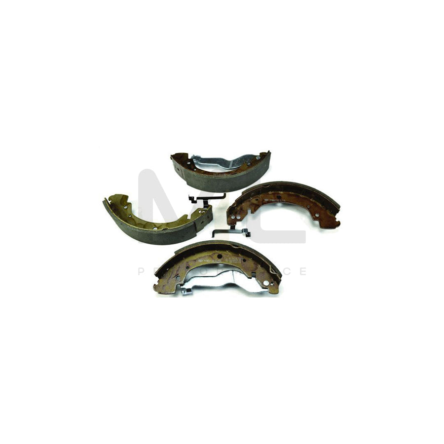 HELLA 8DB 355 001-281 Brake Shoe Set with handbrake lever