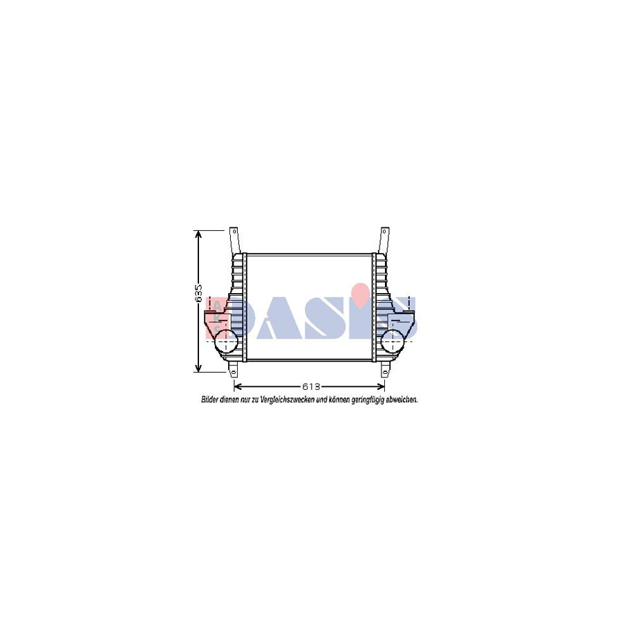 AKS Dasis 407002N Intercooler