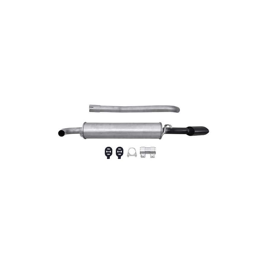 Hella 8LD 366 028-911 Rear Silencer For Fiat Cinquecento (170)