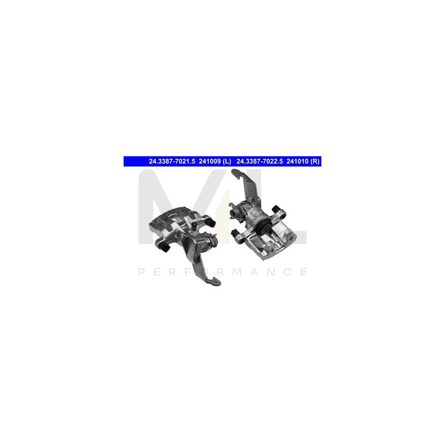 ATE 24.3387-7022.5 Brake Caliper for NISSAN PRIMERA without holder