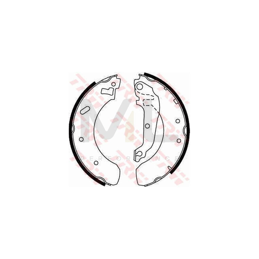 TRW GS6215 Brake Shoe Set | ML Performance Car Parts