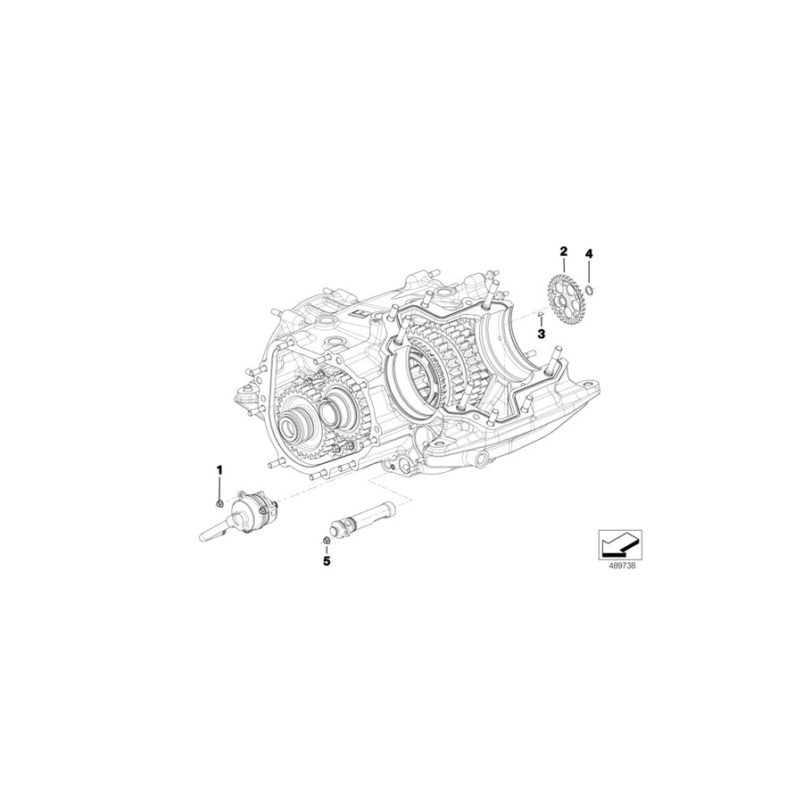 Genuine BMW 23008419461 BMW Nut, Self-Locking DS10L-06 (Inc.  & M6 GT3) | ML Performance US Car Parts
