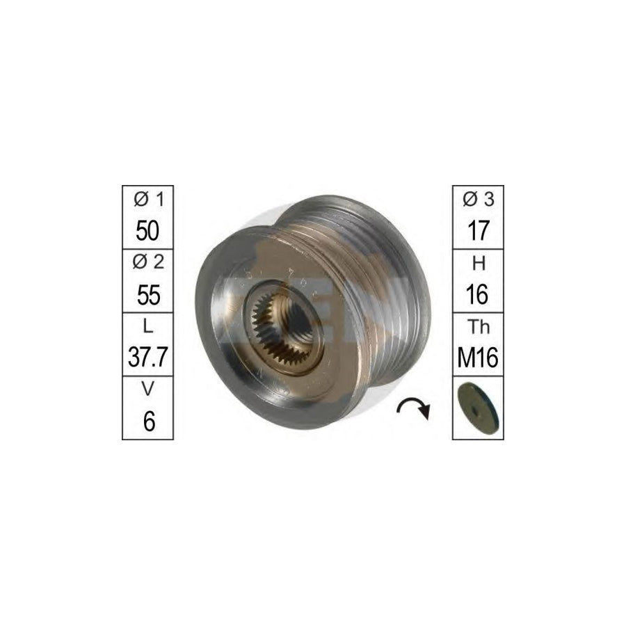 Era 219024 Alternator Freewheel Clutch