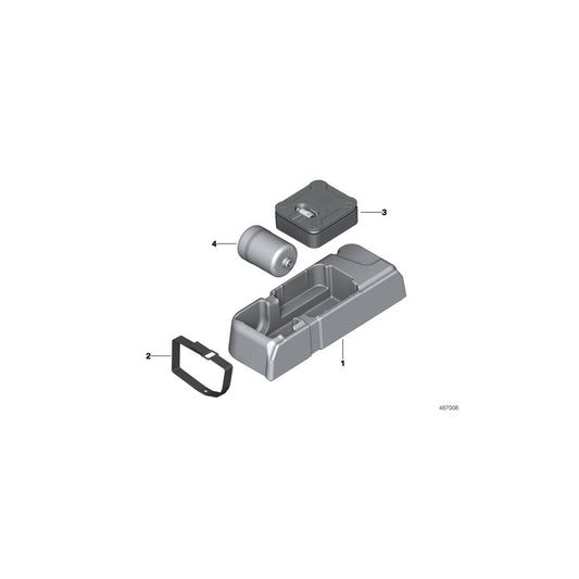 Genuine BMW 71106873442 G02 Storage Tray, Mobility Syste (Inc. X4 20dX & X3) | ML Performance US Car Parts
