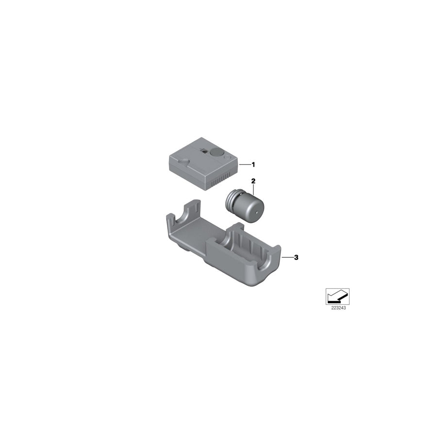 Genuine BMW 71106792863 E82 E88 Storage Tray, Mobility System (Inc. 125i, 123d & 120i) | ML Performance US Car Parts