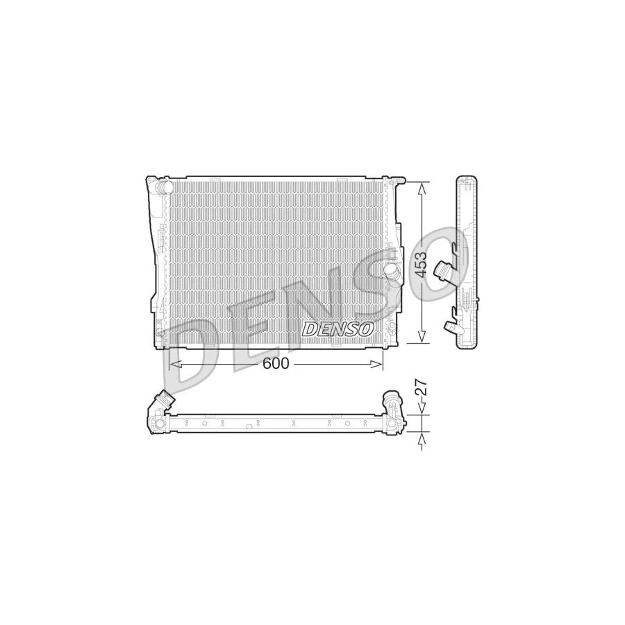 DENSO DRM05073 Engine Radiator