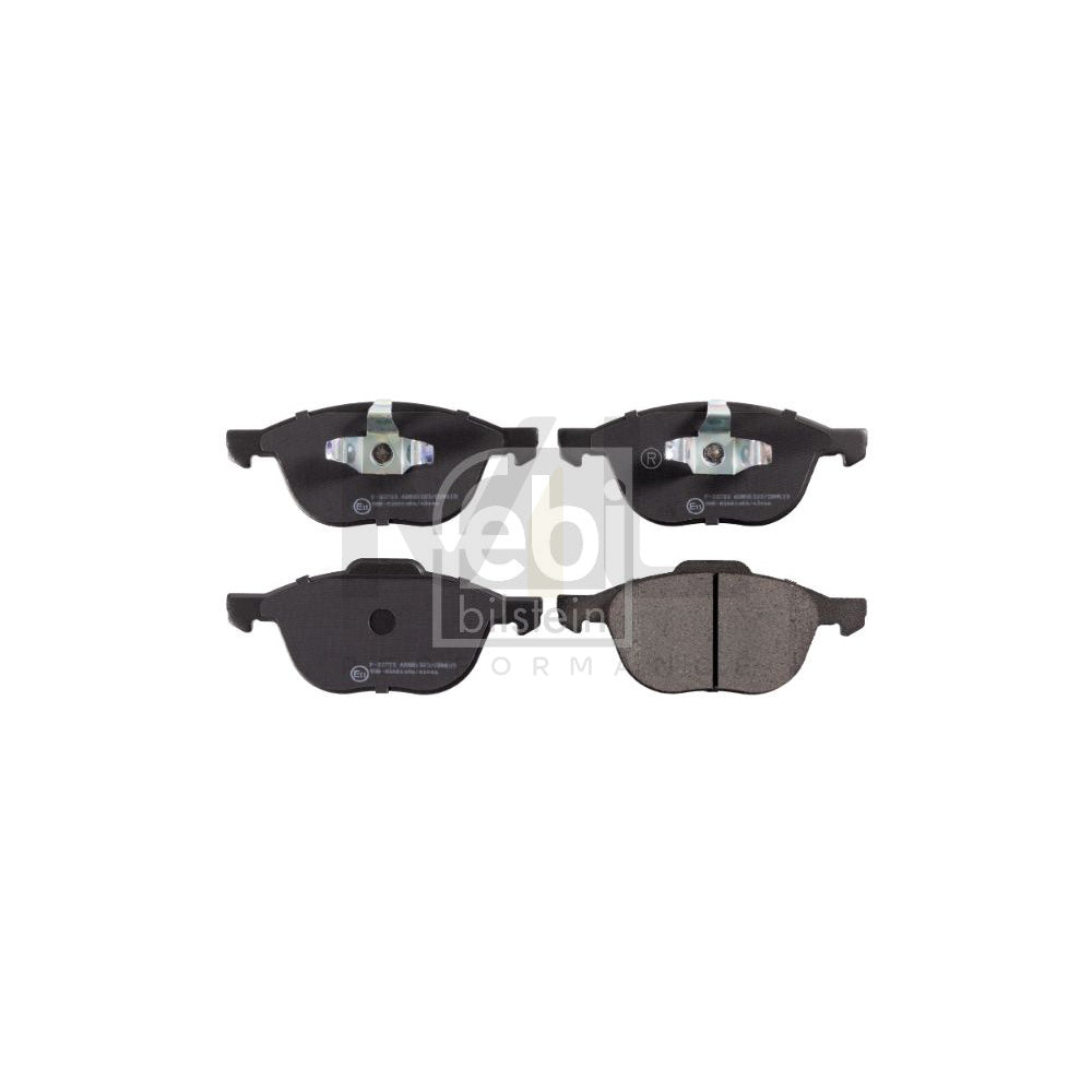 Febi Bilstein 16479 Brake Pad Set Front Axle, Excl. Wear Warning Contact