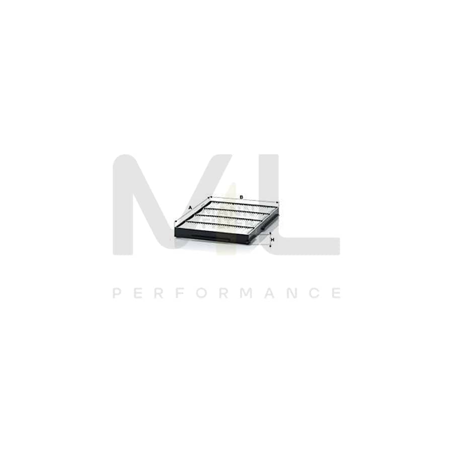 MANN-FILTER CU 1526 Pollen filter Particulate Filter