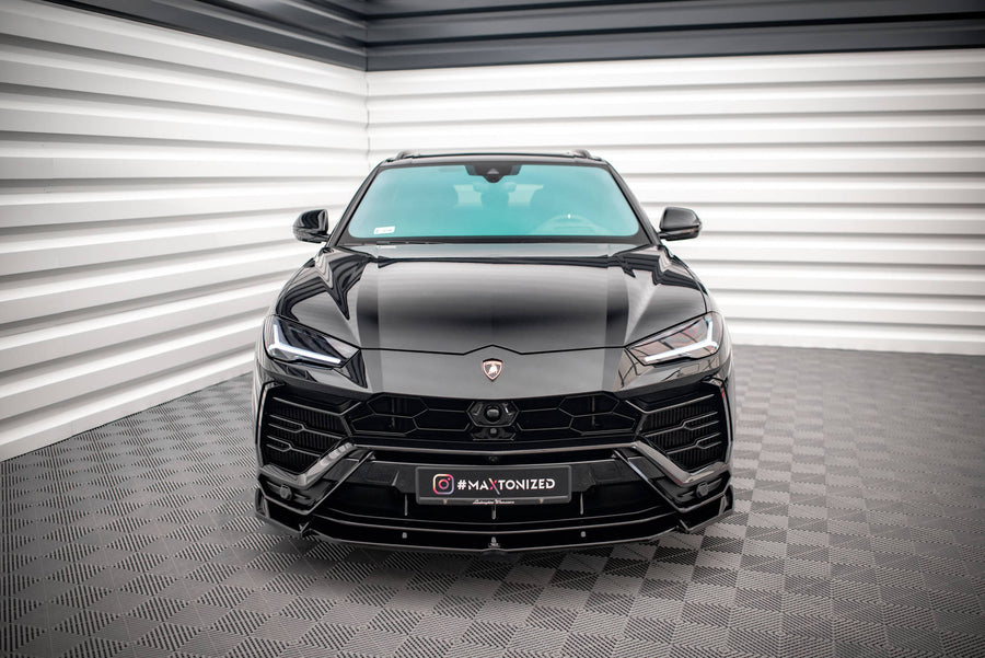 Maxton Design LA-UR-1-FD1G Front Splitter V.1 Lamborghini Urus | ML Performance US Car Parts