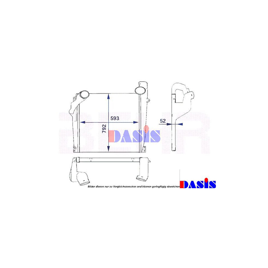 AKS Dasis 137240N Intercooler