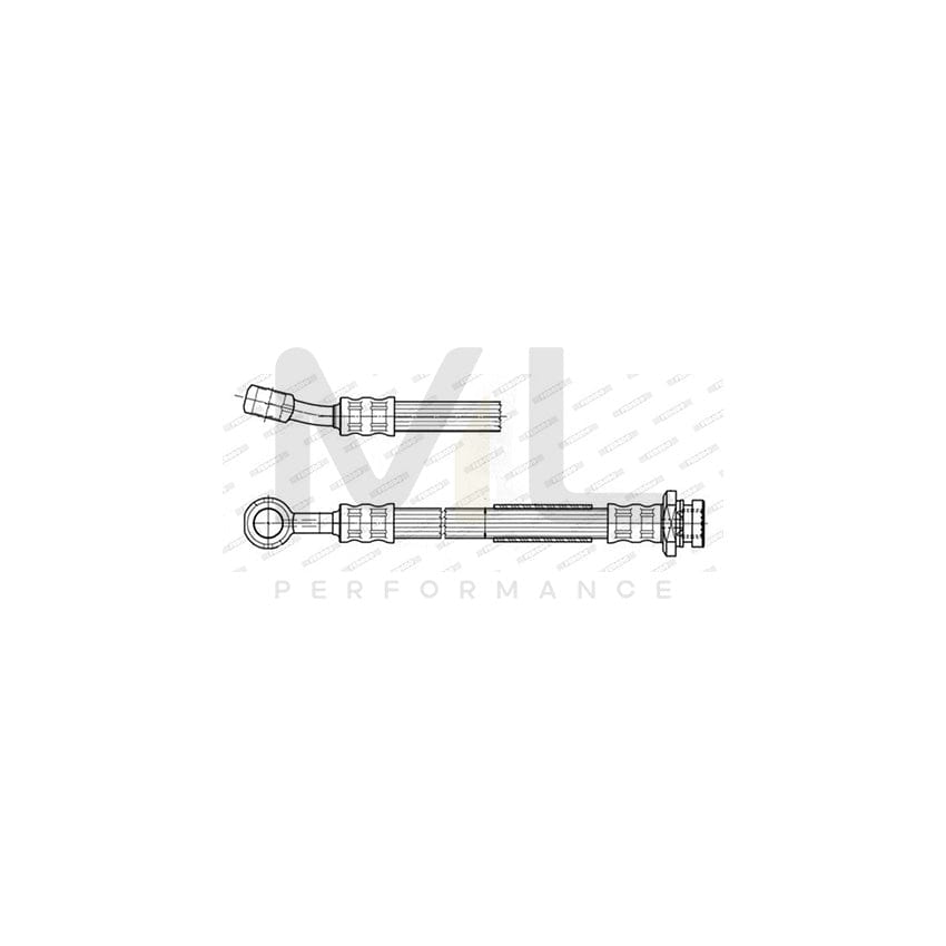 FERODO FHY2589 Brake Hose for SUZUKI JIMNY 355mm, ???10 | ML Performance Car Parts
