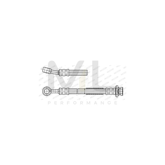 FERODO FHY2589 Brake Hose for SUZUKI JIMNY 355mm, ???10 | ML Performance Car Parts