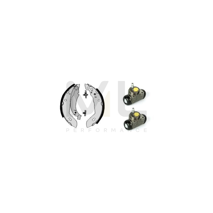 BREMBO STANDARD KIT H 61 053 Brake Shoe Set Ø: 180mm | ML Performance Car Parts
