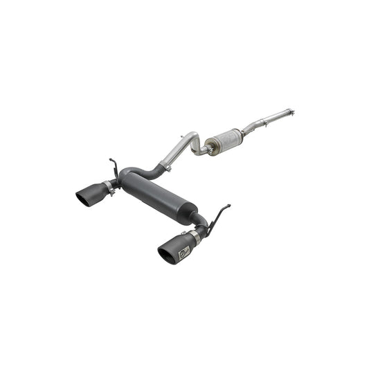  aFe 49-48062-B Cat-Back Exhaust System Jeep Wrangler (JK) 07-18 V6-3.6L/3.8L  | ML Performance US Car Parts