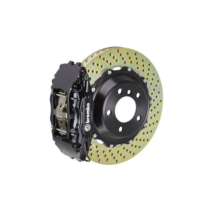 Brembo 1B1.8003A Toyota Supra Front GT 4-Pistons Drilled 2-piece Big Brake Kit 355x32mm
