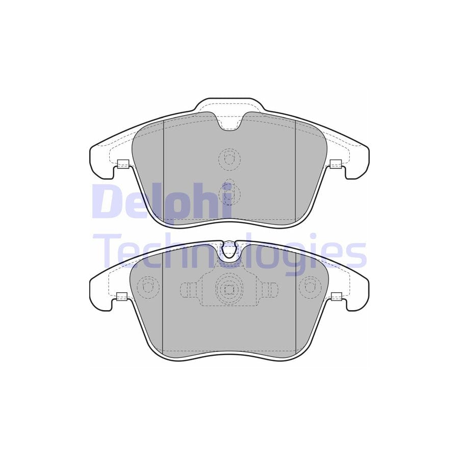 Delphi Lp2065 Brake Pad Set