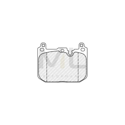 Ferodo Fdb5045 Brake Pad Set For Kia Stinger With Acoustic Wear Warning, With Accessories | ML Performance Car Parts
