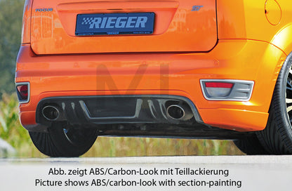 Rieger 00034148 Ford Focus 2 ST Rear Diffuser 6 | ML Performance UK Car Parts