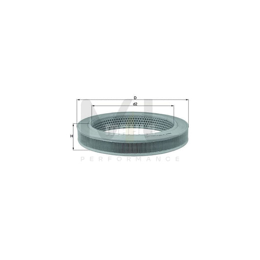 MAHLE ORIGINAL LX 754 Air Filter Filter Insert | ML Performance Car Parts