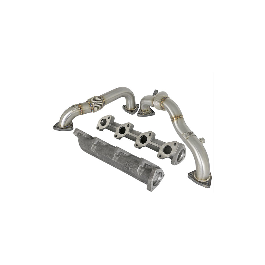  aFe 48-33016-PK Header & Connection Pipe Combo Ford Diesel Trucks 08-10 V8-6.4L (td)  | ML Performance US Car Parts