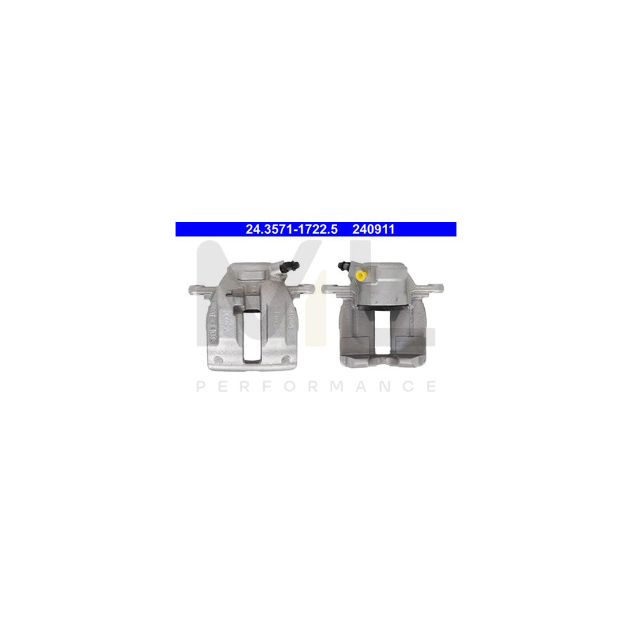 ATE 24.3571-1722.5 Brake Caliper without holder