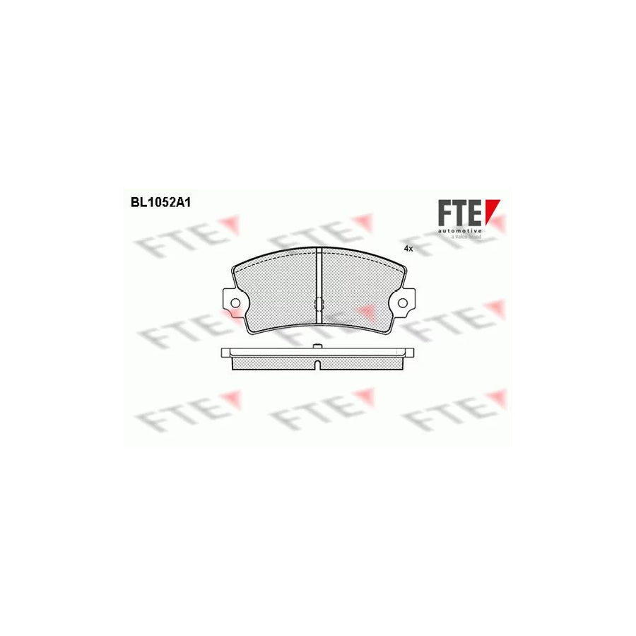 FTE Bl1052A1 Brake Pad Set